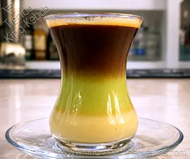 Café al pistacho
