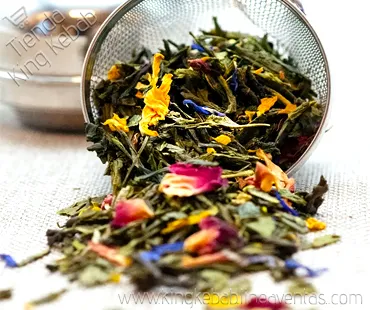 Té aromático floral turco